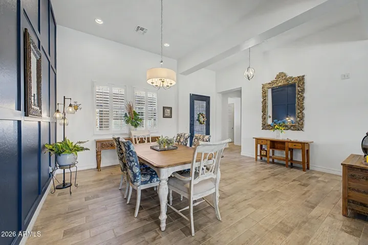 Formal dining room