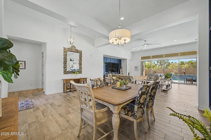 Formal dining room