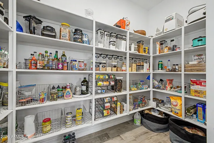 Large walk in pantry