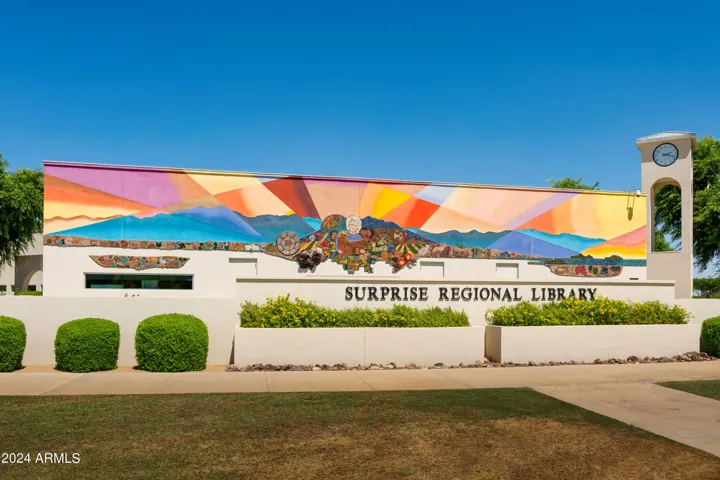SURPRISE COMMUNITY PARK LOCATED WITHIN 4 MILES OF THE COMMUNITY.