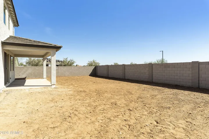 LARGE BACK YARDS