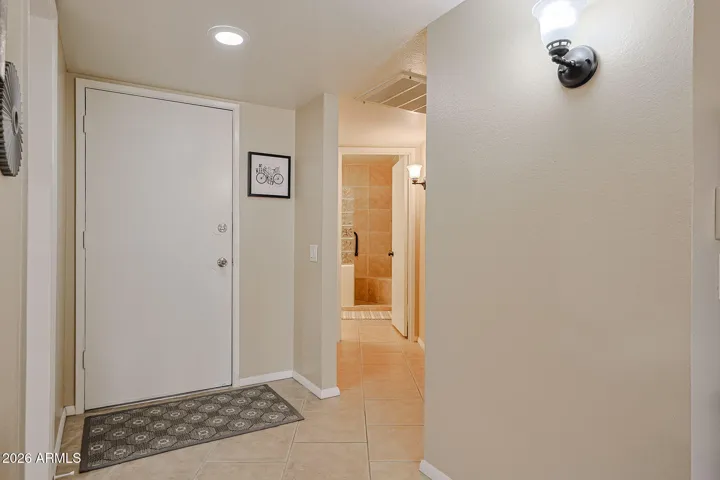 spacious entry