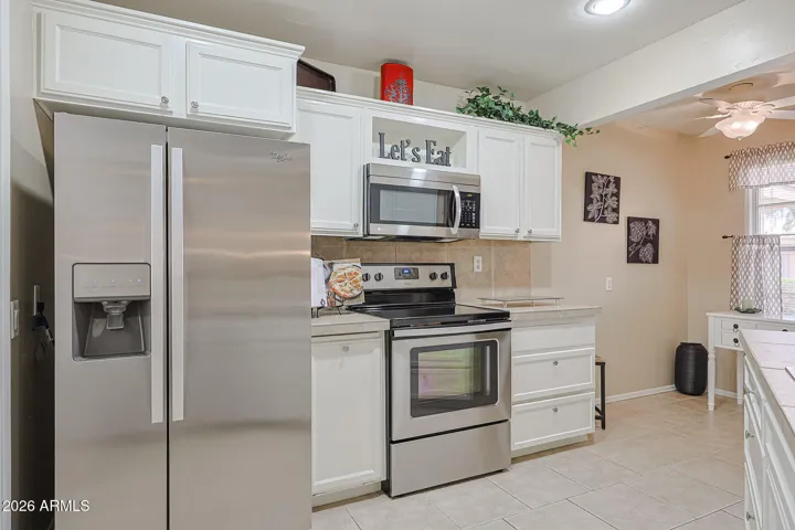 stainless appliances