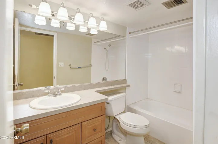 Hall bathroom