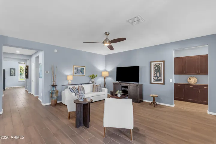 Spacious great room