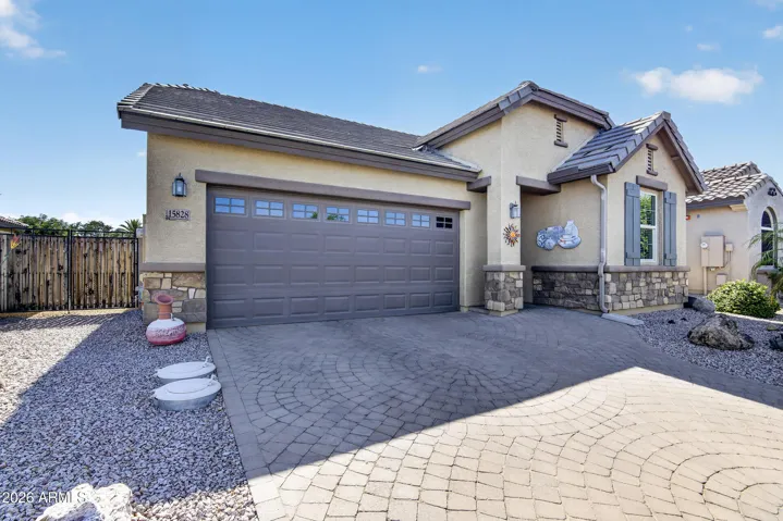 Pavered driveway