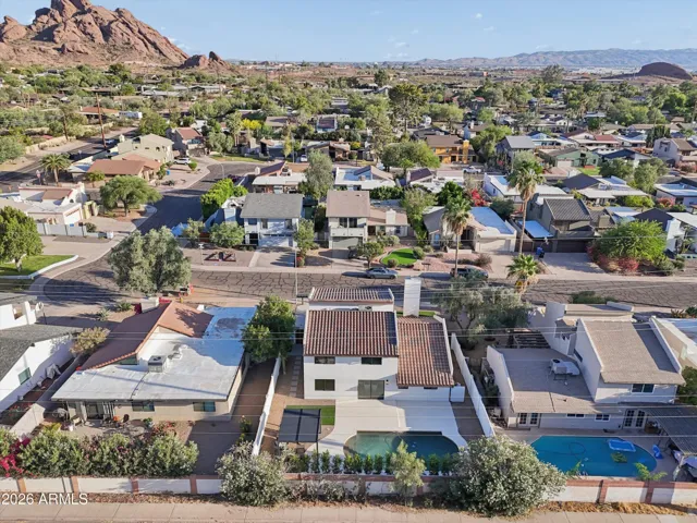 Papago Mountain in Background