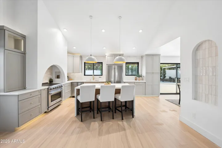 Kitchen with Zline Appliances