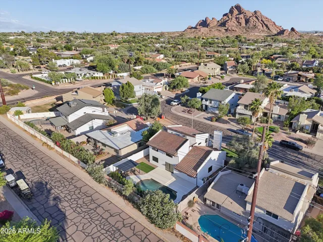 Papago Mountain in Front of Home