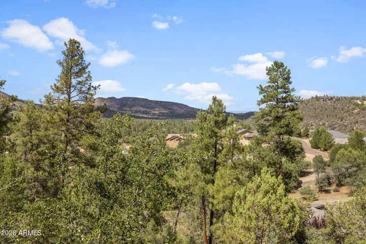 Enjoy the amazing distant views from your deck.