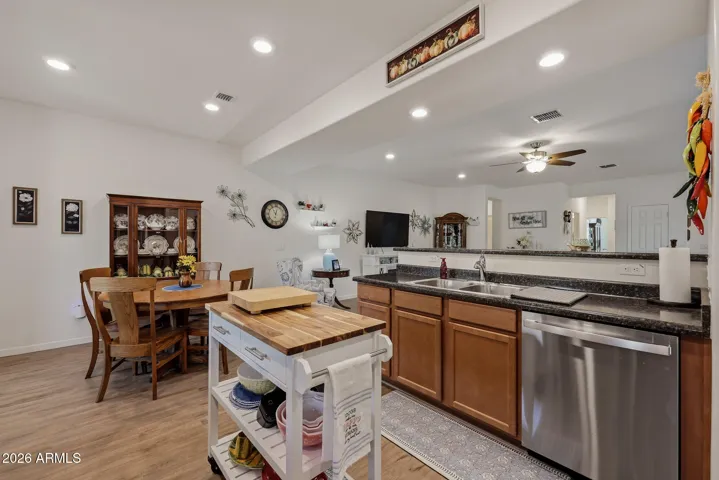 With Stainless Steel Appliances
