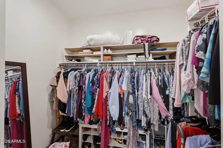 Spacious Walk-in closet