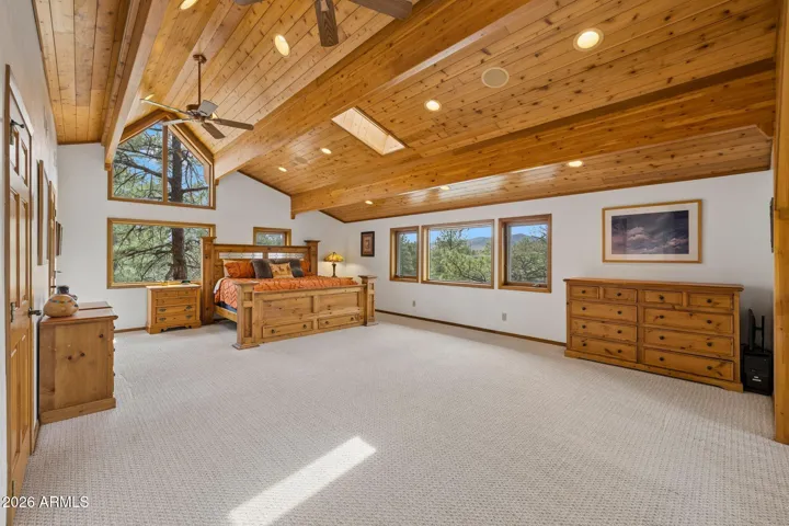 Huge guest suite upstairs.