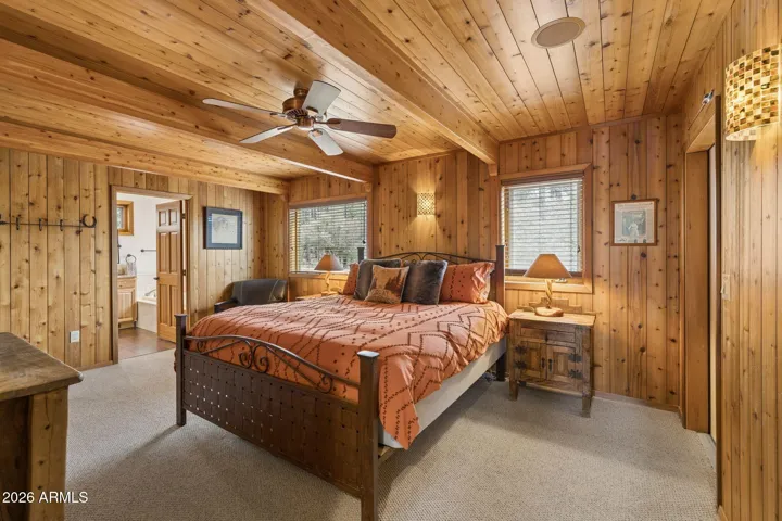 Primary bedroom is very large.
