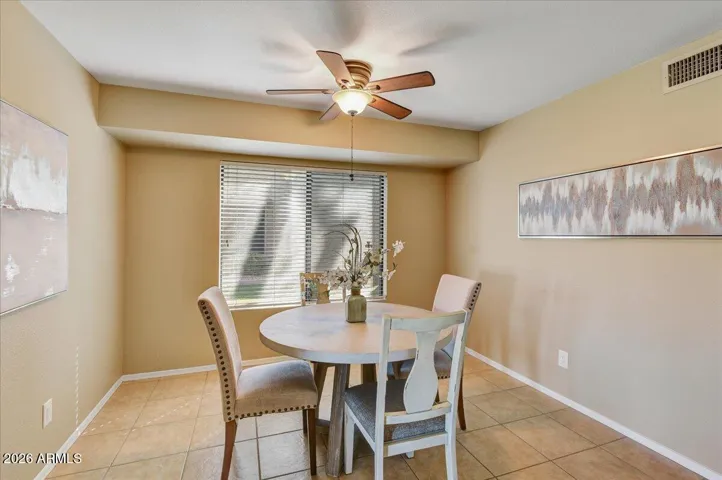 Formal dining room for all your guest occasions like card club.