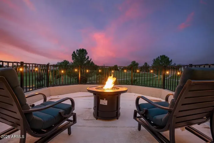 Grab your favorite beverage and sit here to enjoy the magical sunsets.