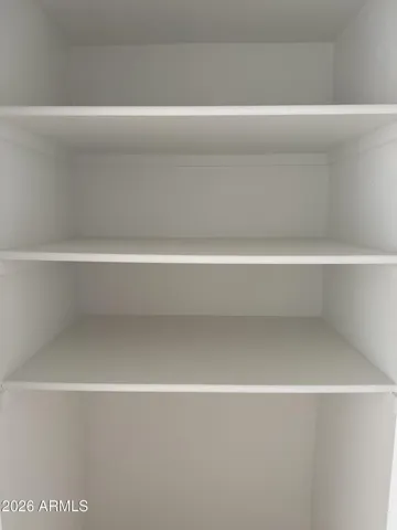 Hall has pantry for kitchen