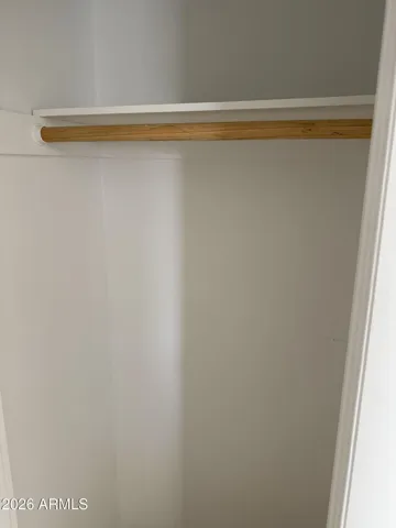 Hall also has coat closet!
