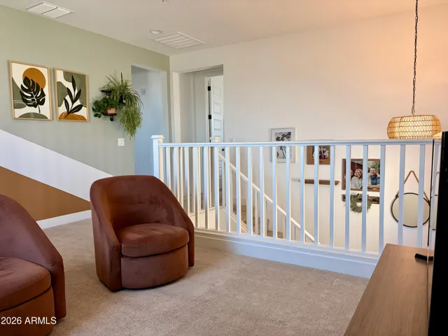 Come upstairs and enjoy the Loft Space