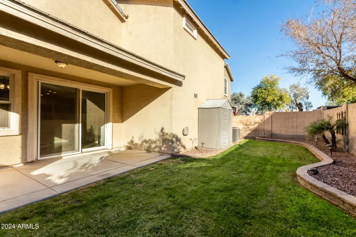 Fully Landscaped Backyard!