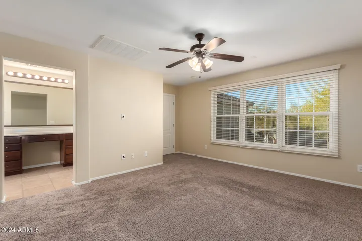 Well Sized Master Suite!