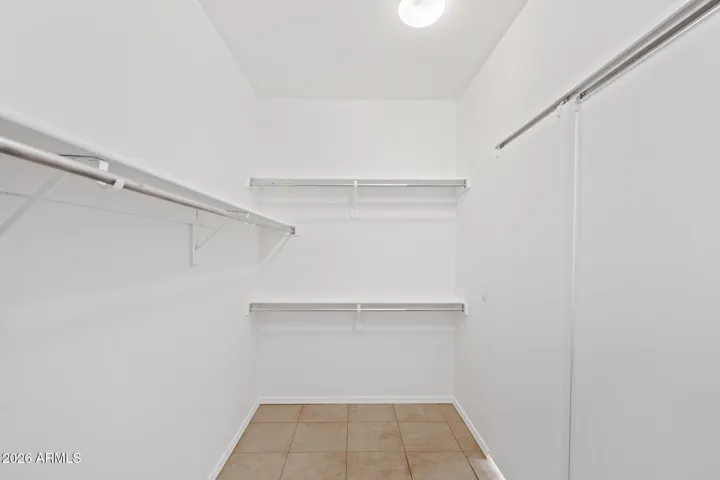 Large walk-in closet