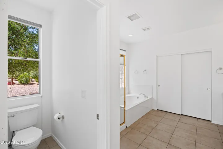 Separate water closet