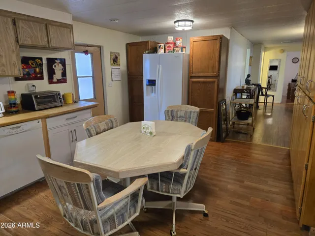 Kitchen, hallway to bedrooms 1 & 2