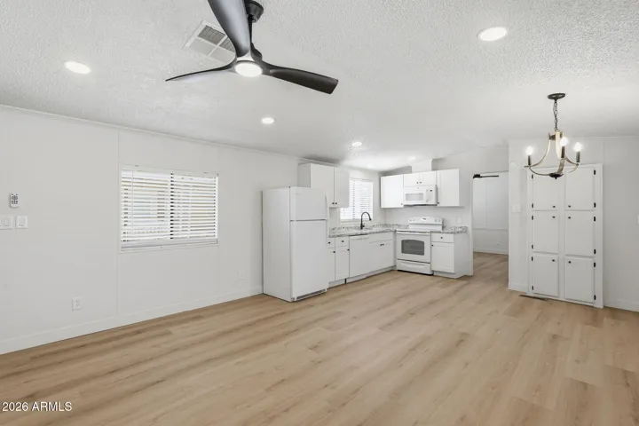 Living room to kitchen
