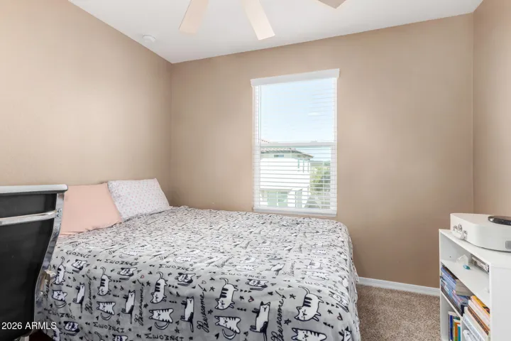 Spacious bedroom