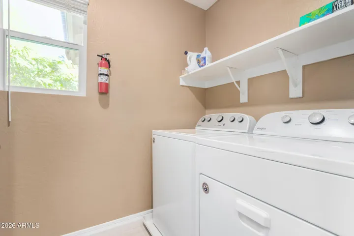 Utility Room with Washer & Dryer Upstairs