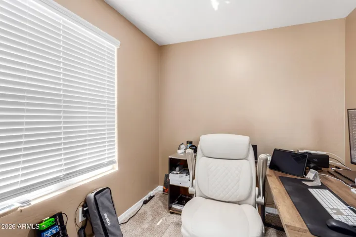 Secluded Office in the Master Bedroom