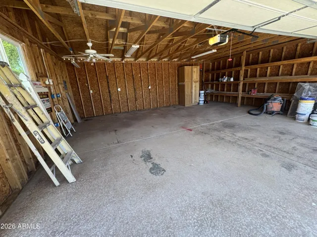 Garage interior