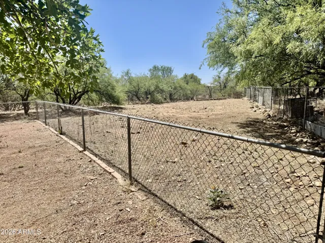 Back double fenced