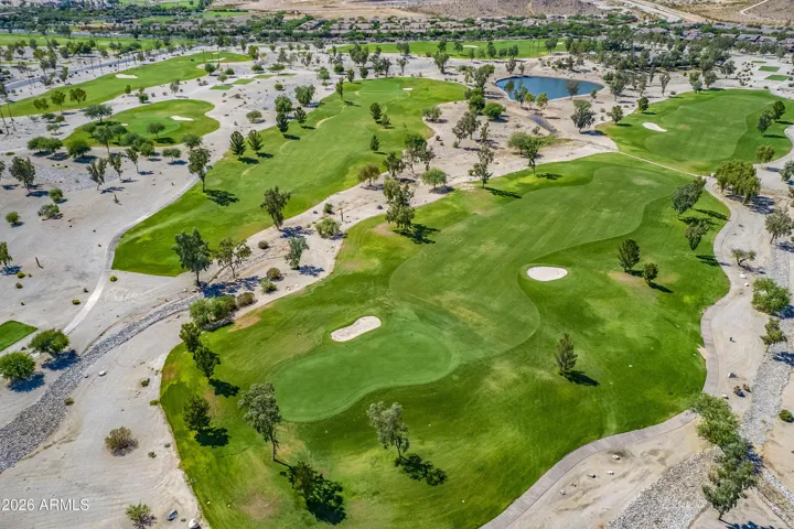 There's a beautiful 18 hole golf course in the community
