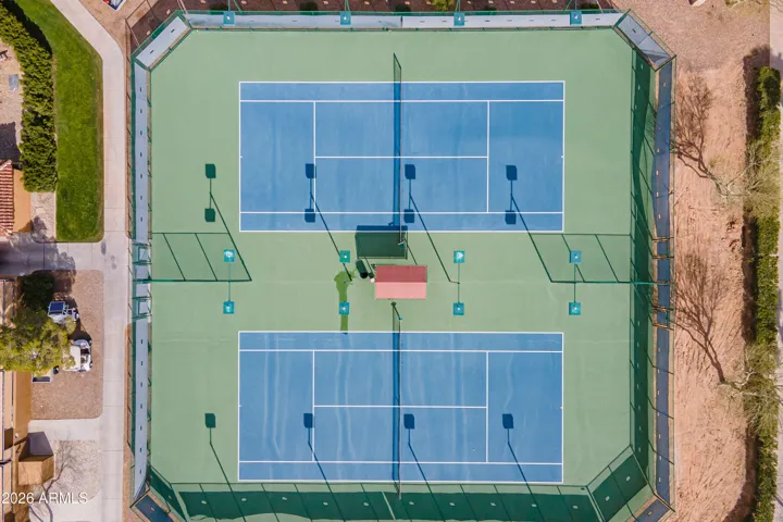 Come play some tennis or even join the tennis club