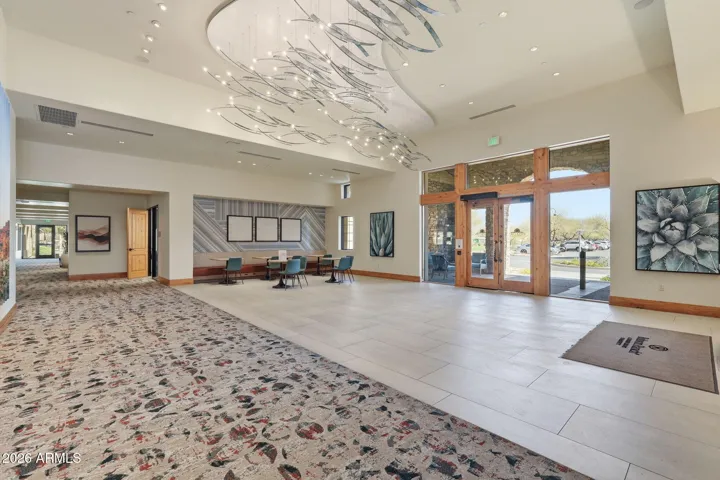 View of the lobby