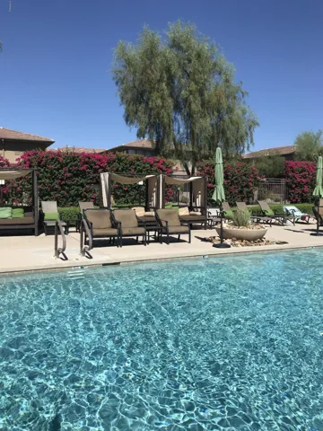 One of two pools