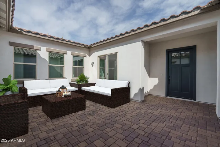 Enclosed Courtyard