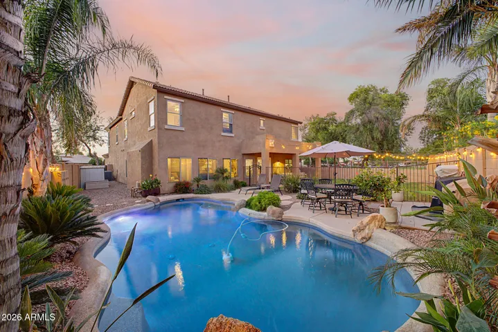 Backyard pool