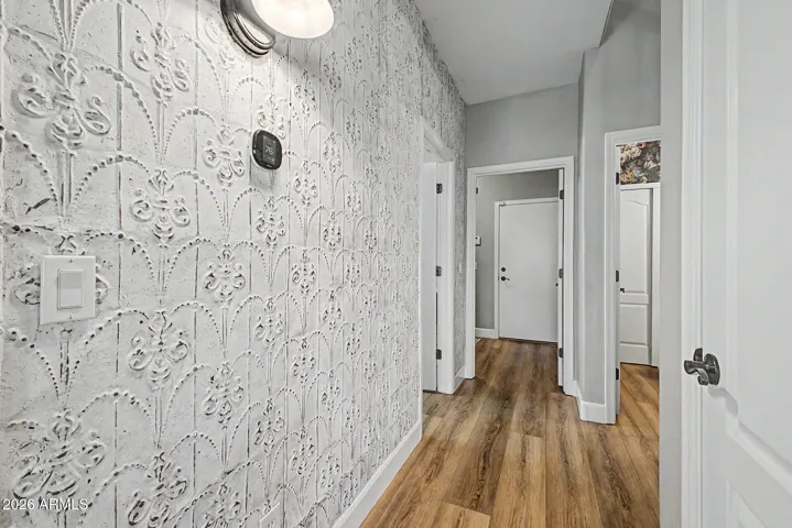 Downstairs hallway