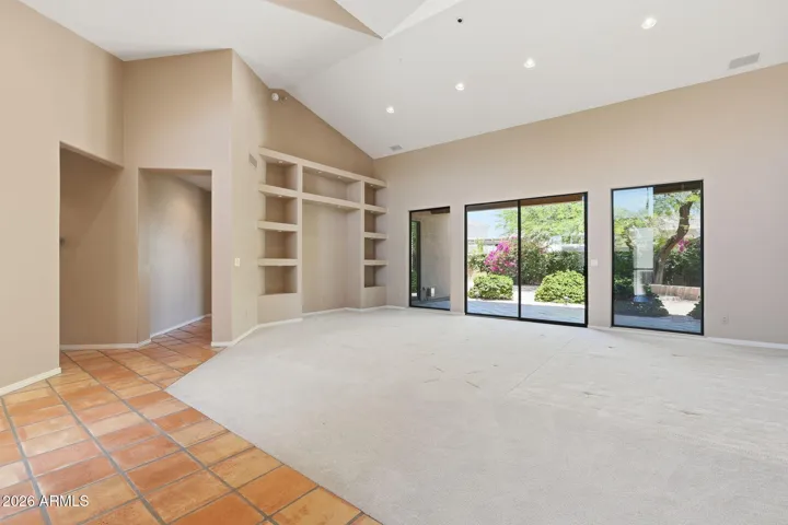 Vaulted ceilings