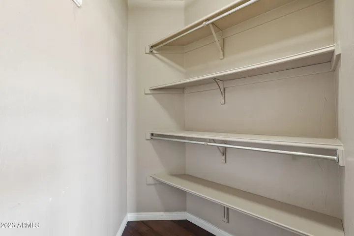 Bedroom 3 walk in closet