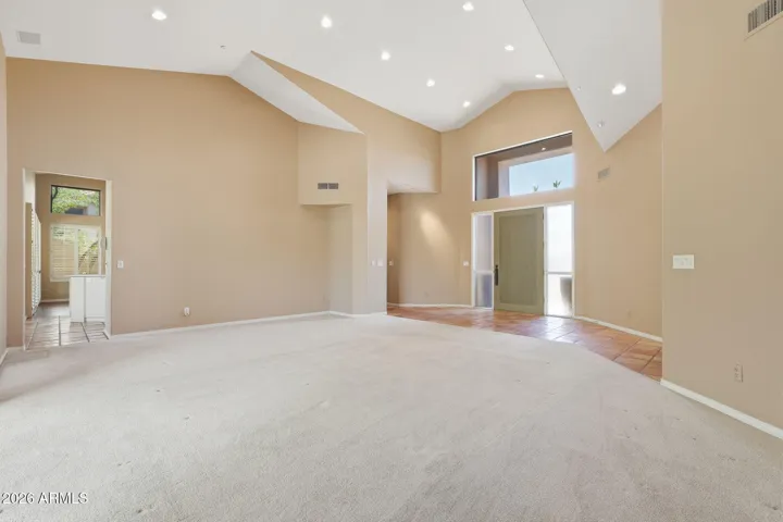 Living / Dining Room looking towards front door