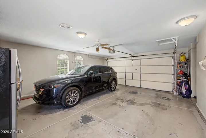 Garage (separate 1 car garage not shown). Refrigerator stays if wanted.