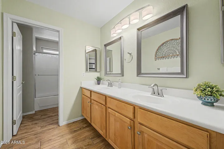 Second Bathroom with Dual Sinks