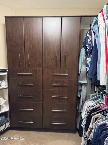 Organized Closet System
