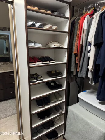 Dedicated Shoe Rack