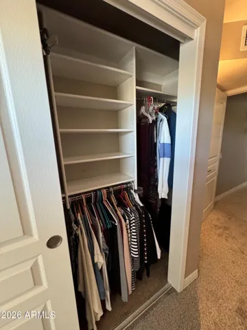 Organized Closet System