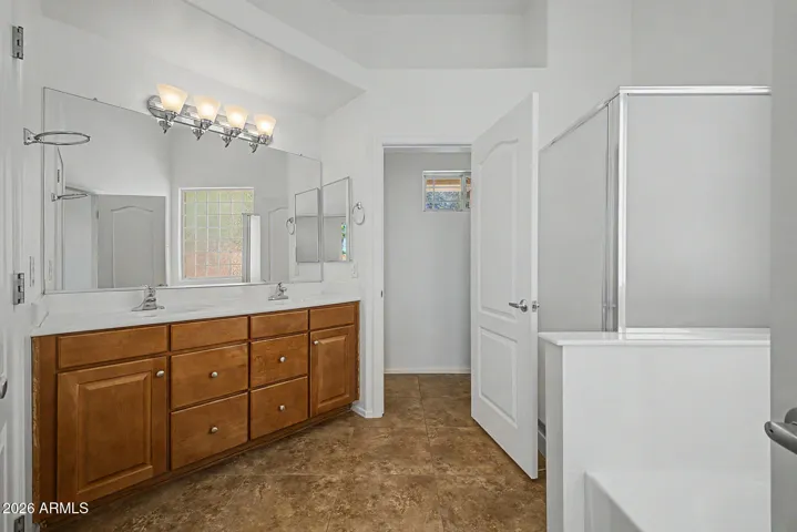 Main Bathroom vanities